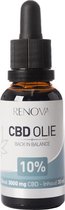 Renova CBD olie 10% 30ml - 3000mg CBD - 225 druppels - cannabidiol - cbd oil - wietolie - hennepolie - cannabis olie - 0,0% THC olie