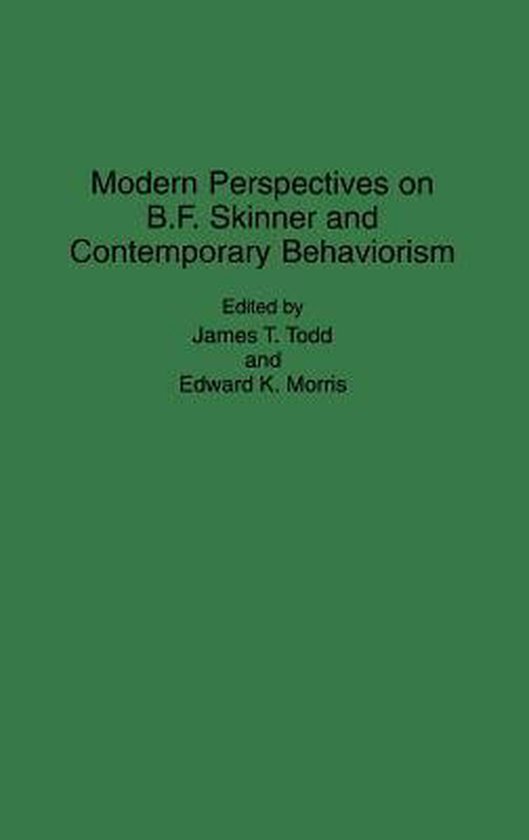 Modern Perspectives on B. F. Skinner and Contemporary Behavi ... - cover