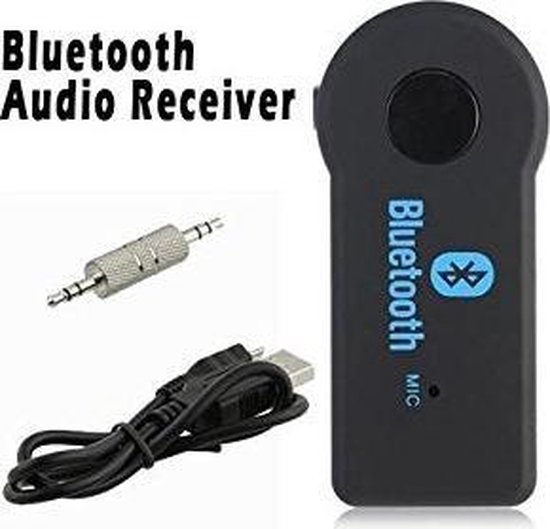 AUX Bleutooth Draadloze Ontvanger | Muziek streamen via Bluetooth |Handsfree carkit en thuisgebruik | MP3 Player 3.5mm | Bluetooth Speaker - DERAAD