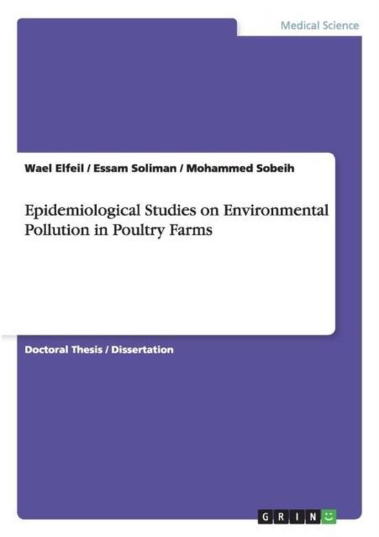 Epidemiological Studies on Environmental Pollution in Poultr ... - cover