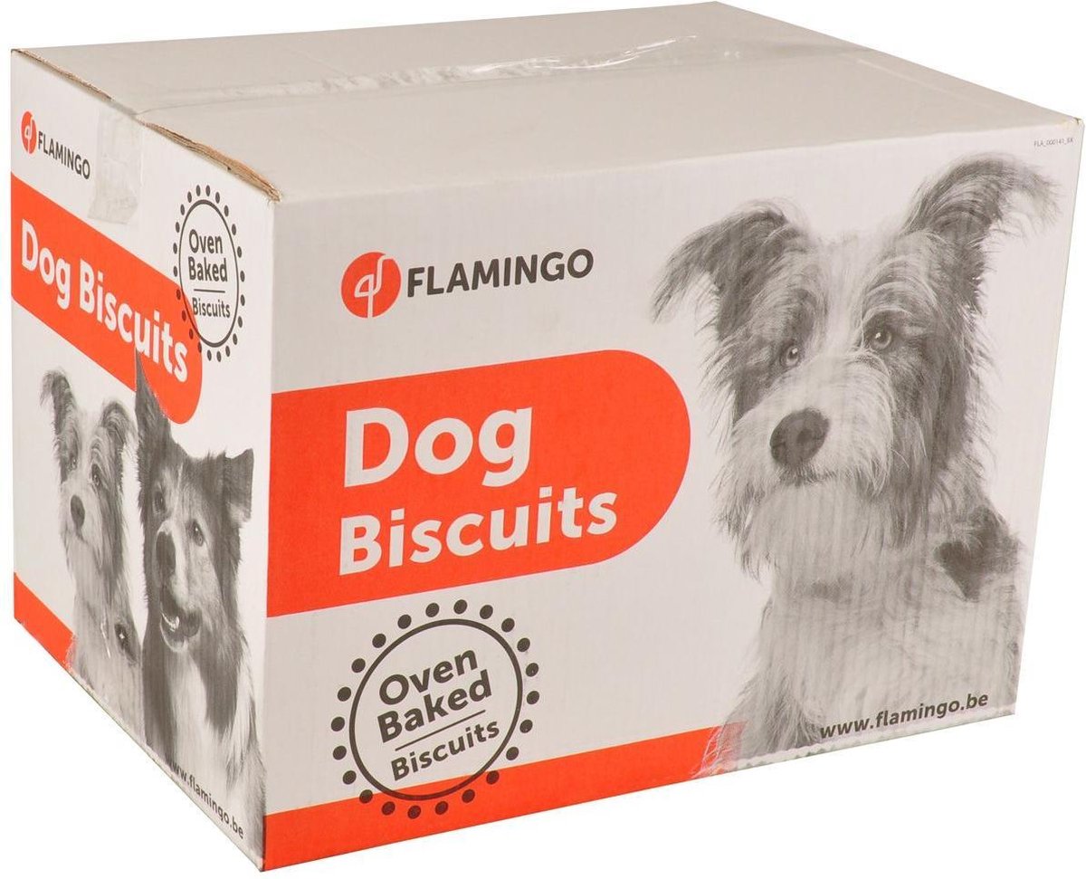 10 kg Flamingo Hondensnack Koekjes Snackie Mix 10 kg - 10 kg