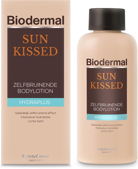 Biodermal Self Tan Sun Kissed body lotion - Zelfbruinende lotion voor lichaam en gezicht - 200ml NL