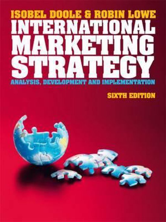 International Marketing Strategy - cover