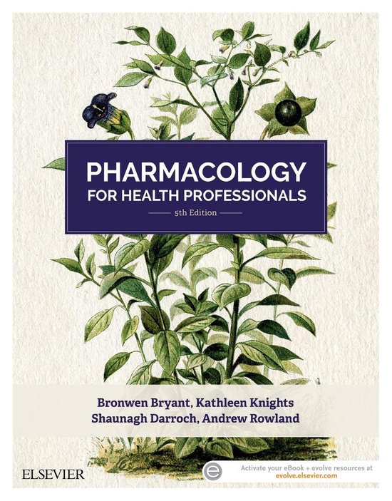 Pharmacology for Health Professionals - eBook - cover