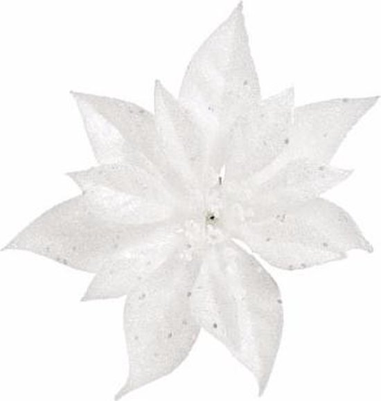 Lichtroze kerstpiek 35 cm glas | It’s all about Christmas