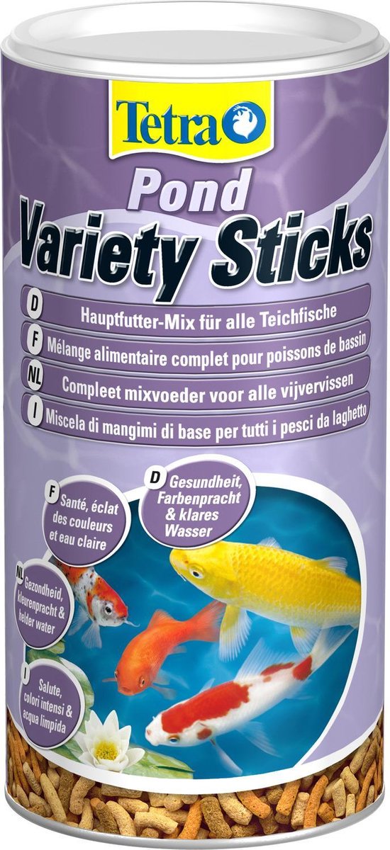 Tetra Pond Variety Sticks - Vijvervoer - 1 l