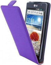 Mobiparts Premium Flip Case LG Optimus L9 Purple