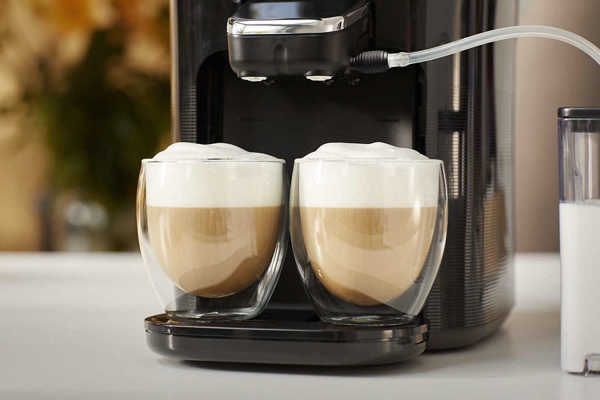 Philips Senseo Latte Duo HD6570/60 - Koffiepadapparaat - Zwart | bol.com