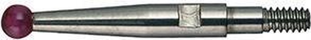 KÄFER Meetinricht.D.2mm L.11,8mm KGL M1,6 Robijn Taststift-Meetapp. - 52296