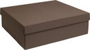 Luxe doos met deksel karton BRUIN 40x30x12cm (35 stuks)