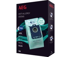 AEG stofzuigerzakken s-bag Anti Allergy 4 stuks GR206s