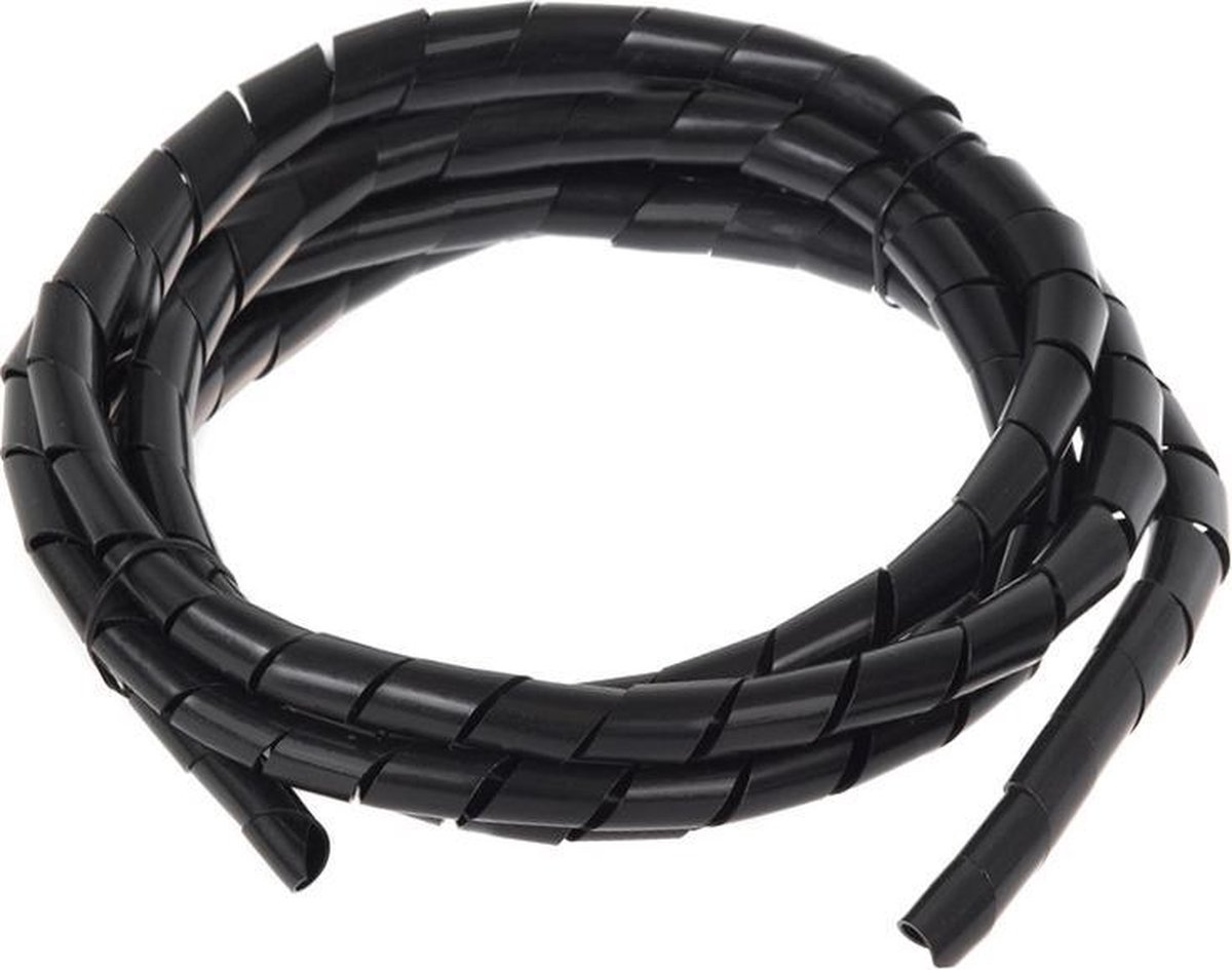 Kabel organizer zwarte Spiraal Draadwikkeling MCTV-687 B (20,4 * 22 mm) 3m