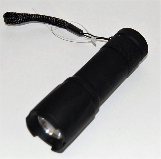 scherp val Het beste Led zaklampje - Zwart - 10cm | bol.com
