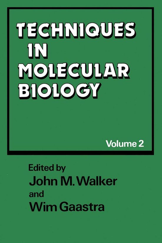 Techniques in Molecular Biology (ebook), John M. Walker 9781461597995