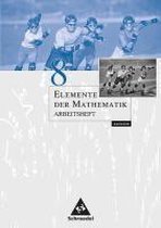 Elemente der Mathematik 8. Arbeitsheft. Sachsen