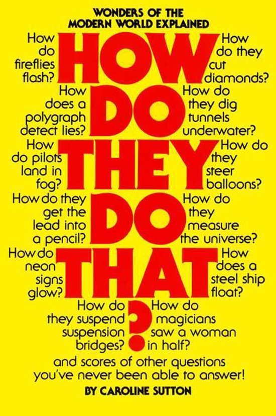 How Do They Do That? - cover