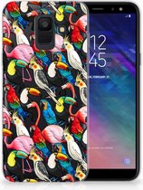 Geschikt voor Samsung Galaxy A6 (2018) Uniek TPU Hoesje Birds