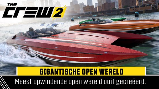 The Crew 2 Videogame - Deluxe Edition - Race Spel - PS4 Game - Ubisoft
