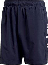 adidas Essentials Linear Logo Sportbroek - Maat M  - Mannen - donker blauw/wit