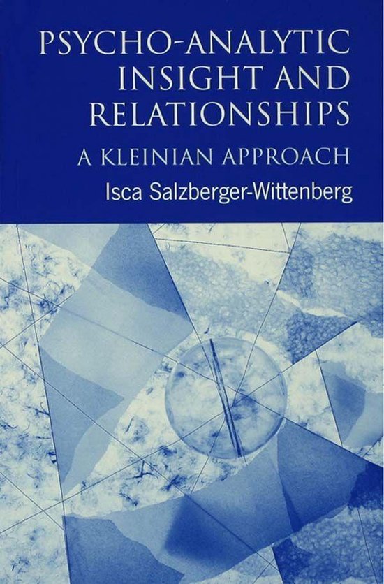 Psycho-Analytic Insight and Relationships - cover