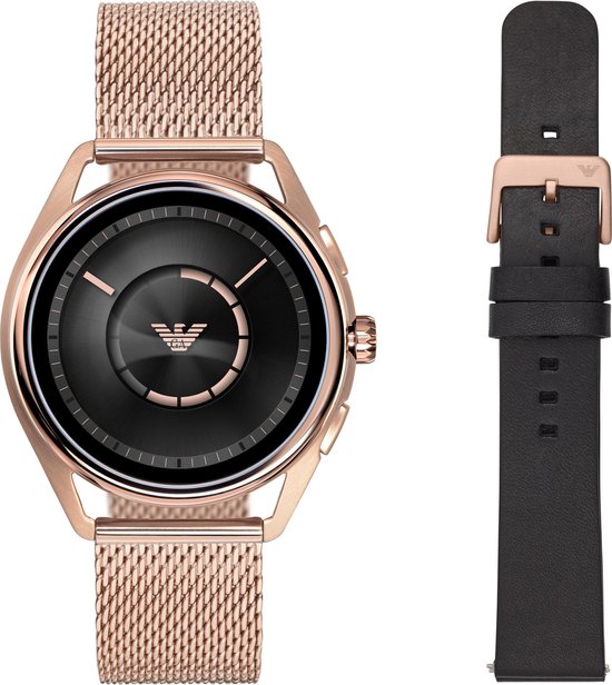 emporio armani connected matteo gen 4 display smartwatch