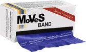 Fitness band MoVeS - 5,5m rol - Weerstandsband - Extra Zwaar - Blauw