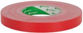 Nichiban® Duct Tape 19mm breed x 50mtr lang - Rood - 1 rol - Podiumtape - Gaffa tape - Met de Hand Scheurbaar - Japanse Topkwaliteit - (021.0156)
