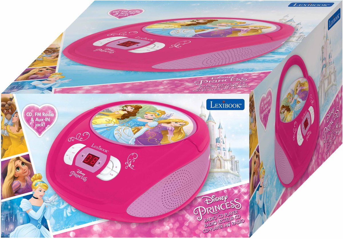 Lexibook Disney Princess - Radio lecteur CD - Disney Princess - Disney  speelgoed | bol.com