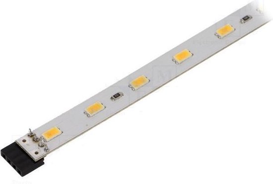 24 Volt rigide LED strip - Warm wit - 2835 SMD - 48cm - CRI80 | bol.com