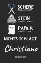 Nichts schl gt - Christiano - Notizbuch