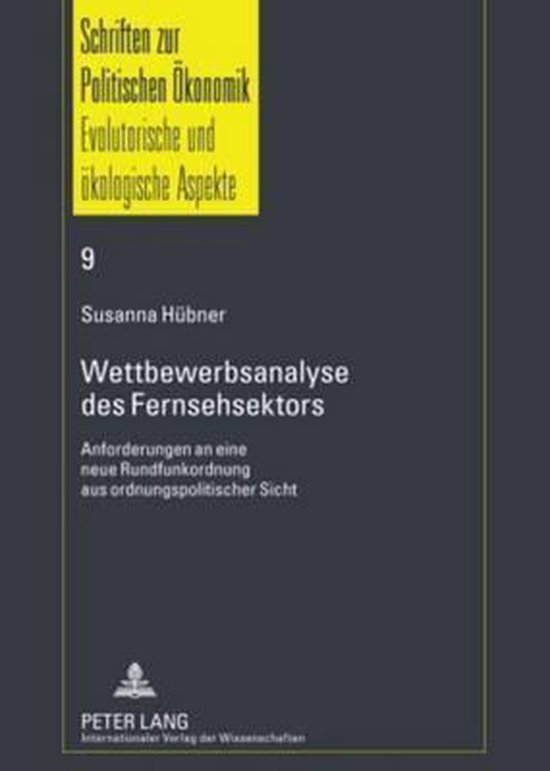 Wettbewerbsanalyse des Fernsehsektors - cover