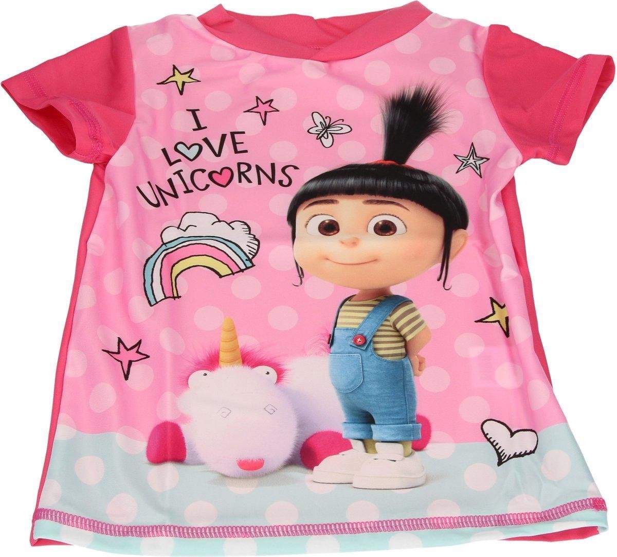 Minions UV T-Shirt ā Maat 128-134 ā UPF 40+ Bescherming Tegen de Zon Kinderen