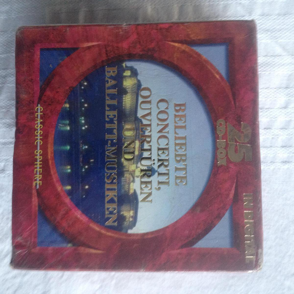 beliebte concerti ouverturen und ballett-musiken 25 cd box