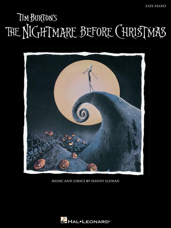 The Nightmare Before Christmas Songbook - cover