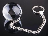 Ben Wa Ball - Handgeblazen Glas Dildo van xxxLaya - Crystal Ball - 270x45mm  | No.142