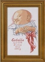 Permin geboortetegel Baby Girl 92-2766
