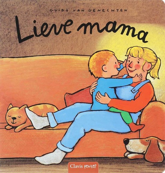 Cover van het boek 'Lieve mama' van Guido van Genechten