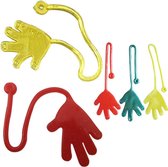 5 Stuks Leuke Sticky Hand Toy - Speelgoed - Kinderspeelgoed - Plak - Kleef