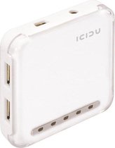 Icidu Hub USB 2.0 4-Ports + 5V/2A AC adapter Wit