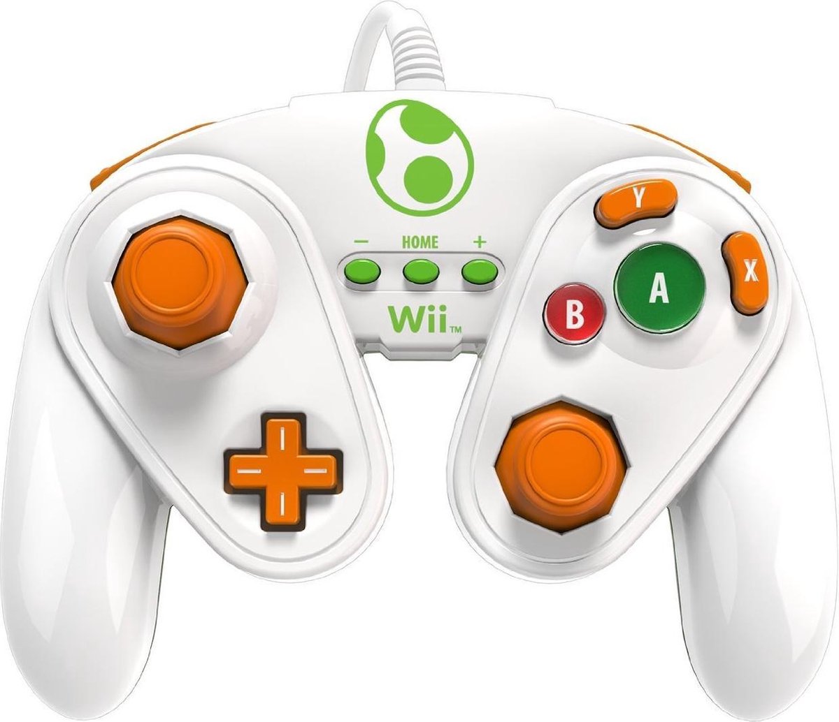 Nintendo Super Smash Bros - Gaming Controller - Yoshi - Nintendo Wii U + Nintendo Wii