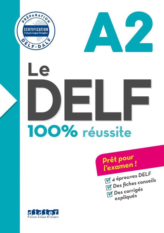 Le DELF A2 100% Réussite - édition 2016-2017 - Ebook - cover