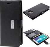 Mercury Rich Dairy wallet case hoesje Samsung Galaxy Edge Plus zwart