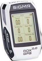 Sigma ROX GPS 11.0 Fietscomputer - 91 functies - GPS - ANT+/Bluetooth- incl. sensoren voor cad/snelheid & hartslag