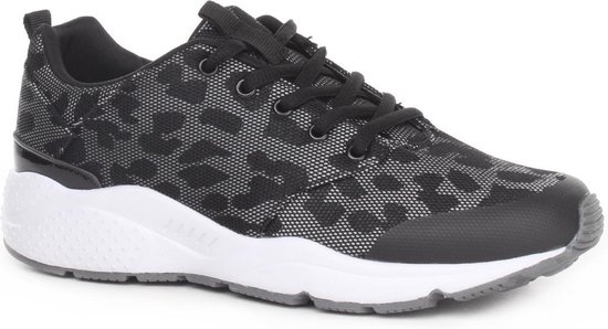 Brantano - Bran D.Cross Trainer (H Ff6007 - Sport Technisch - Dames - Zwart  - D Black | bol.com
