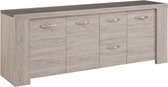 Parisot - Dressoir - Grijs - 230x55x87 cm