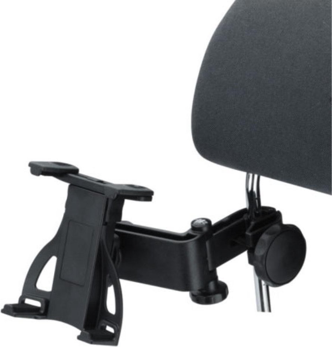Shop4 - Universele Tablethouder Auto Hoofdsteun Arm (max. breedte 220mm)