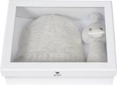 Giftbox Knitted Hat and Duck Rattle