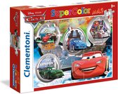 Clementoni Cars: The World Gran Prix Race Legpuzzel 24 stuk(s) Stripfiguren