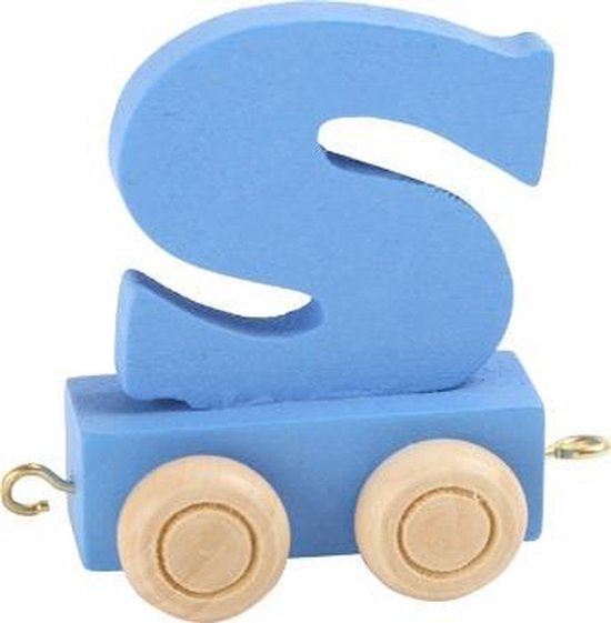 small foot - Coloured Letter Train S
