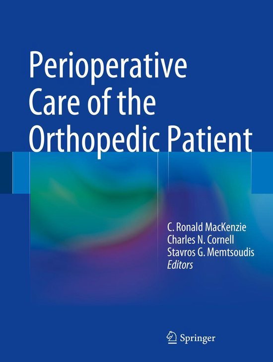 Medicine (R0) - Perioperative Care of the Orthopedic Patient - cover